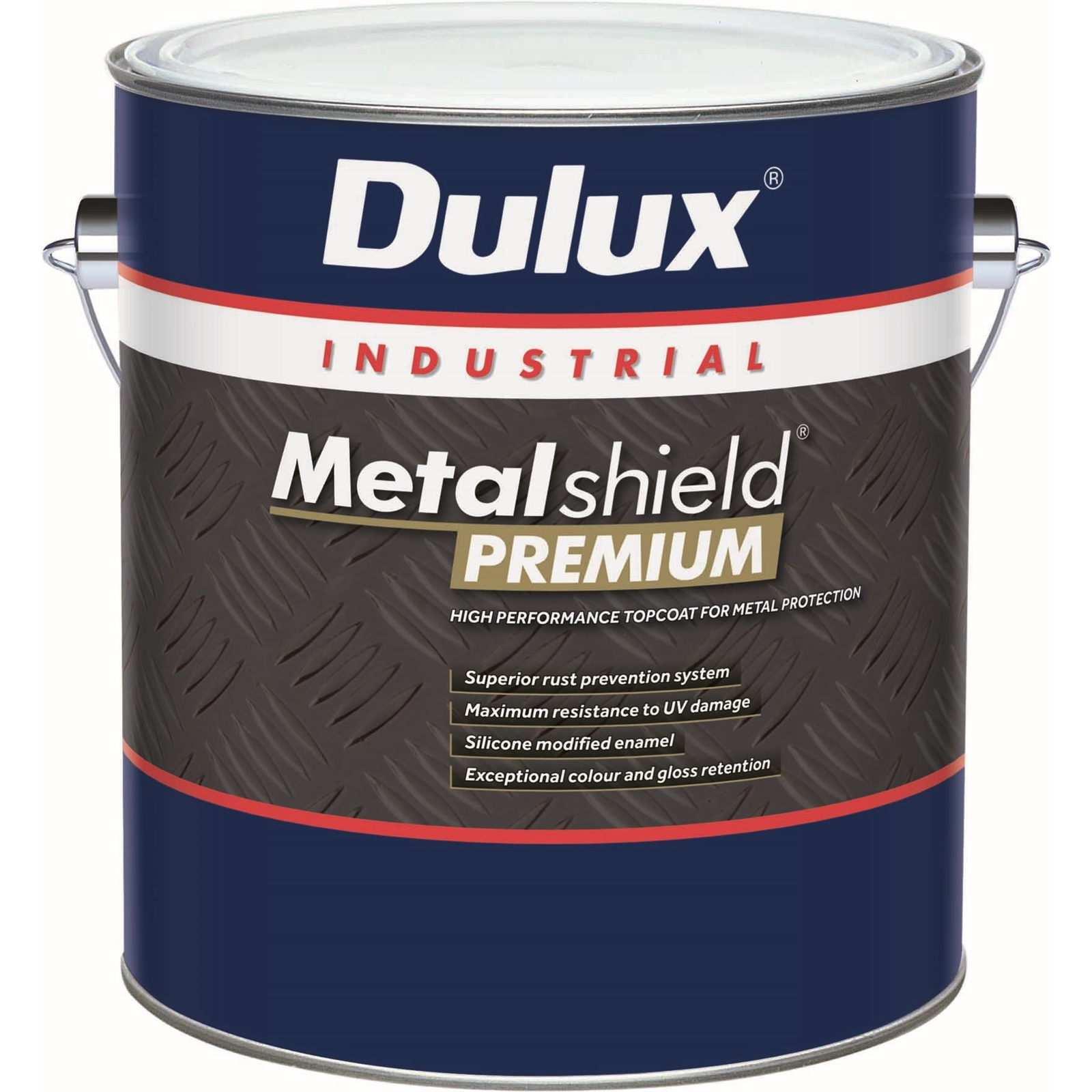 Dulux 4L Metalshield Premium FPC Woodland Grey Topcoat Enamel Paint