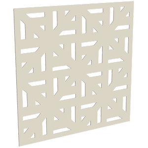 ProtectorAl 300-1200 x 300-1200mm Surfmist Mosaic Unframed Solid Aluminium Decorative Panel 