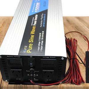 Elinz Pure Sine Wave Power Inverter 1500W/3000W 24V-240V AUS Plug Remote Control - With Remote Control | Pure Sine Wave | 24V