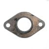 ARC 25mm Galvanised Oval Flange Gate and Fence Fitting