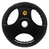Olympic Rubber Grip Plate Weight Lift Home Gym Exercise 15kg