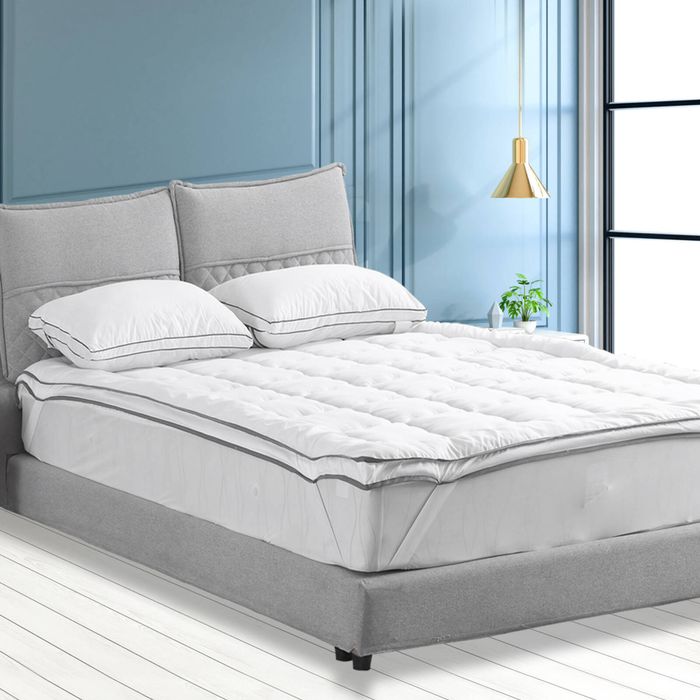 Dreamz Luxury Double Layers Mattress Topper King Single