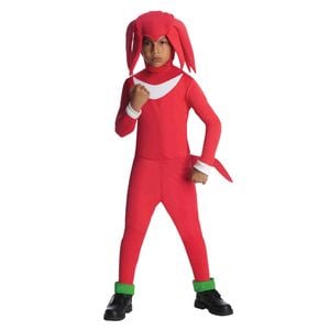 More Than Party Kids Costume Knuckles Sonic The Hedgehog SIze Medium