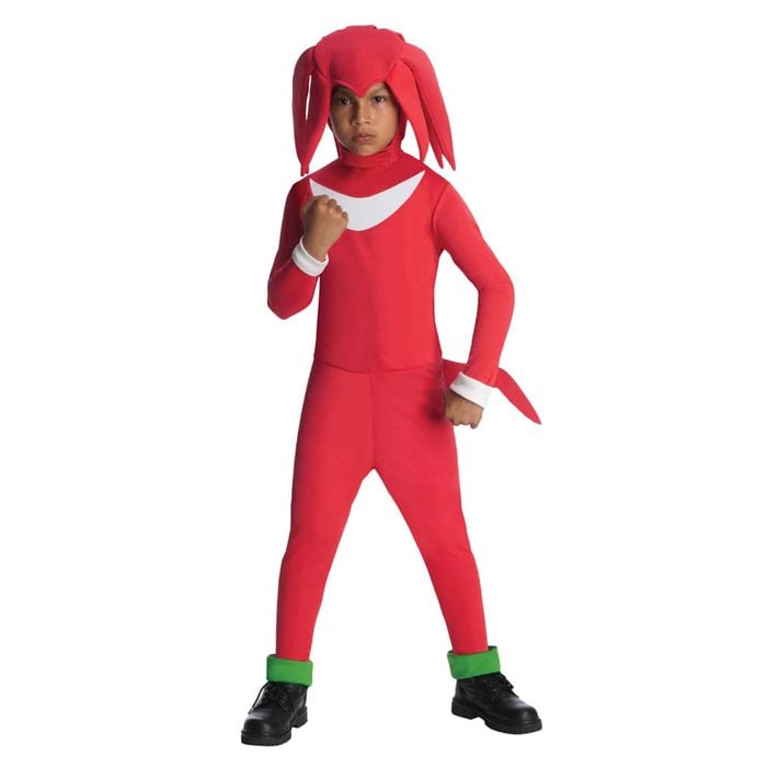 More Than Party Kids Costume Knuckles Sonic The Hedgehog SIze Medium