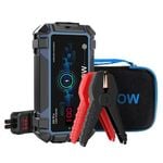 AVAPOW A9 PRO 2500A Portable Car Jump Starter 16000mAh Wireless Charging LED Display Carry Bag