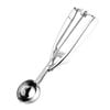 Vogue Stainless Steel Portioner Scoop Spring Loaded Handle Size 40 25ml 46mm Commercial Kitchen Food Prep