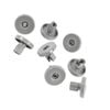 Dishwasher Lower Basket Wheels X8 - 50286965-00/4, Suits Electrolux, Dishlex