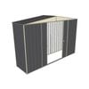 Build-a-Shed 3.0 x 0.8 x 2.3m Double Sliding Door Shed - Grey