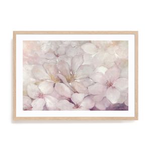 Artey | Apple Blossoms - Framed Print - Natural Frame - 80 x 115cm