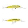 2x Rapala 11cm Saltwater X Rap Deep Hardbody Fishing Lures - White Pld UV