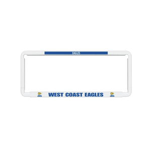 1x OFFICIAL AFL WEST COAST EAGLES Car Number Plate Frame Cover Surround