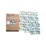 3 Pack Beeswax Wraps | Kitchen Basics Pack (Garden Fabric)