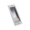 Sylvan Flush Pull 100mm Zinc Alloy Satin Chrome Plate