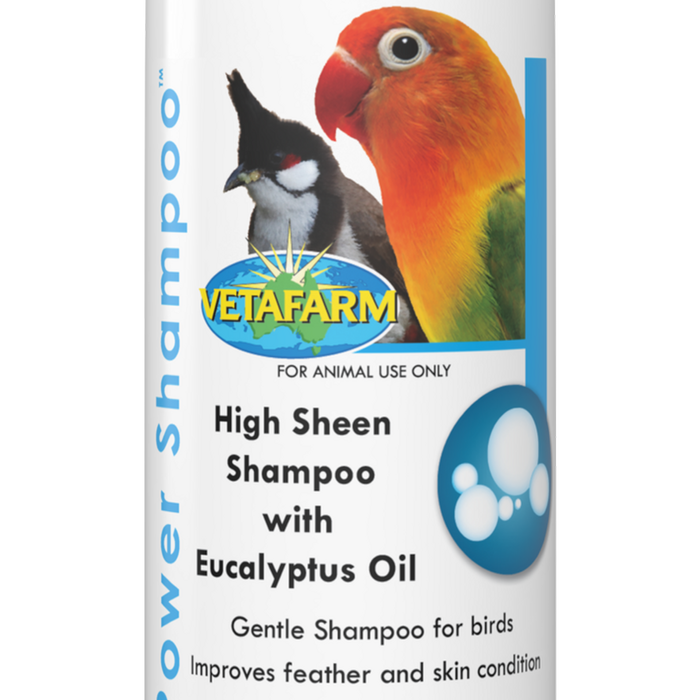 Vetafarm Power Shampoo with Eucalyptus Oil for Birds 100ml