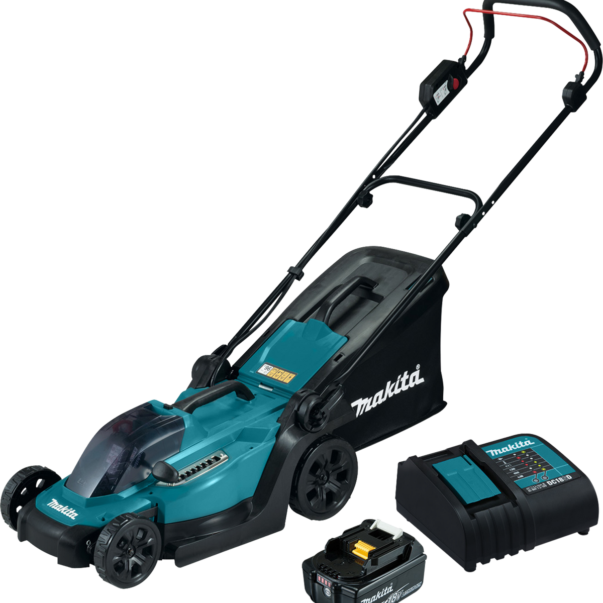 Makita 18V 330mm Lawn Mower Kit DLM330SM