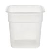 Cambro Food Storage Container Fresh Pro Mini Square Polypropylene Translucent 946ml Commercial Kitchen Storage