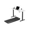 Lifespan Fitness WalkingPad™ M2 Treadmill with ErgoDesk Automatic Standing Desk 1500mm in White/Black