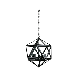 Oriel Lighting Geo 4-Light Pendant Light 55cm