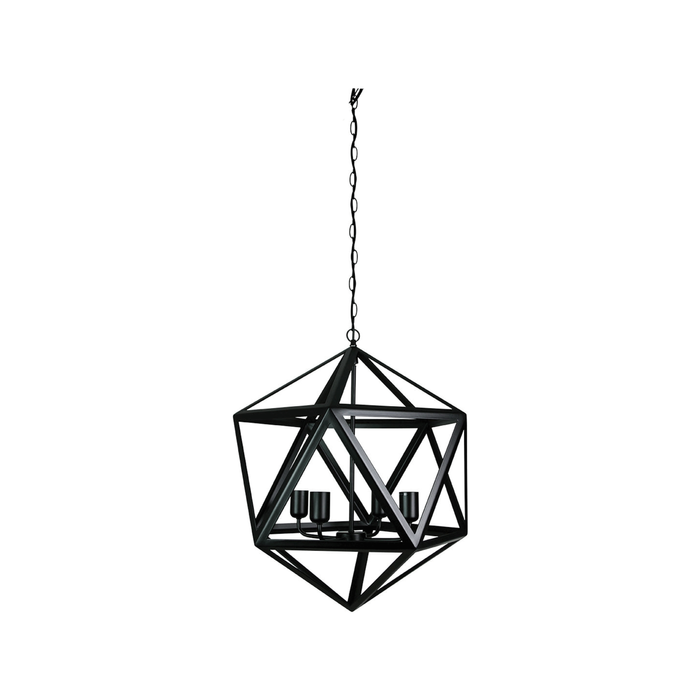 Oriel Lighting Geo 4-Light Pendant Light 55cm