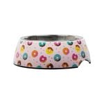 Happy Tails Medium Donut Melamine Bowl