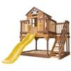 Lifespan Kids Silverton Cubby House with 1.8m Yellow Slide