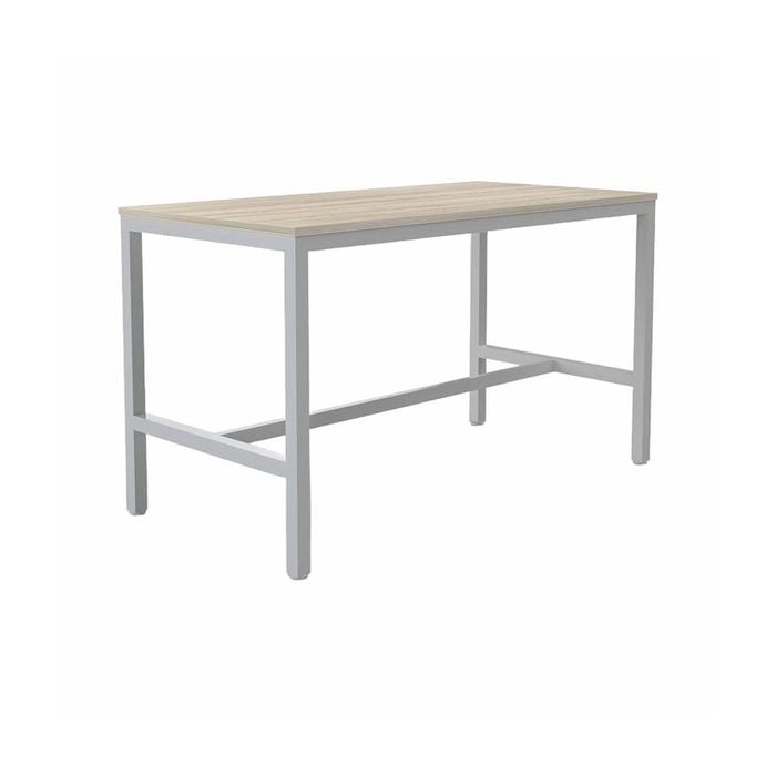 Olg Axis Bar Leaner White Frame Nordic Maple Top L4800mm X W1200mm