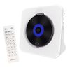 Tooleroo Portable CD Player Bluetooth FM Radio USB Rechargeable White