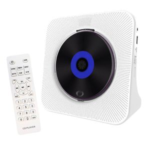 Tooleroo Portable CD Player Bluetooth FM Radio USB Rechargeable White