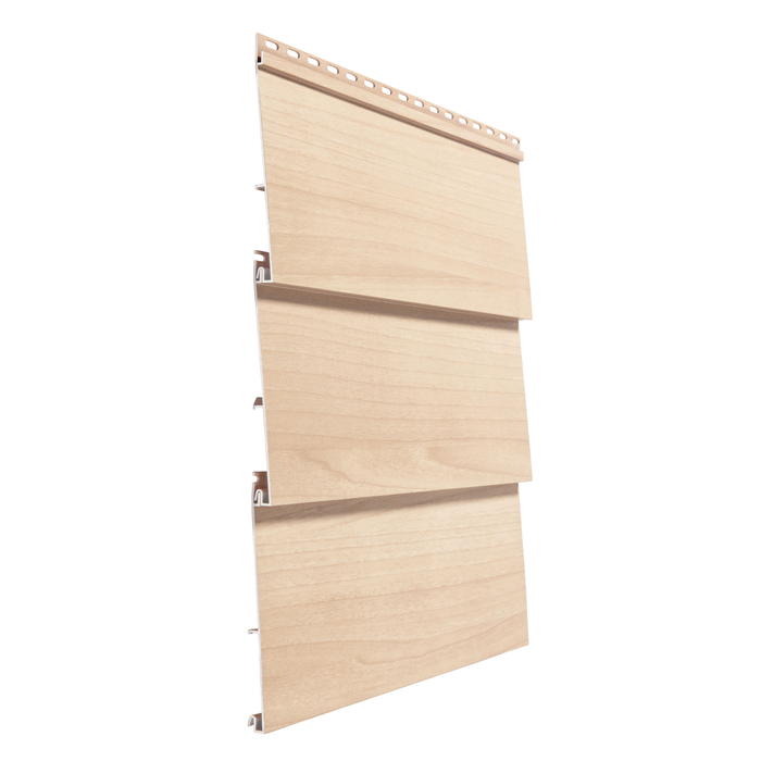 DECO 160 x 15mm Curly Birch DecoClad Aluminium Weatherboard Cladding