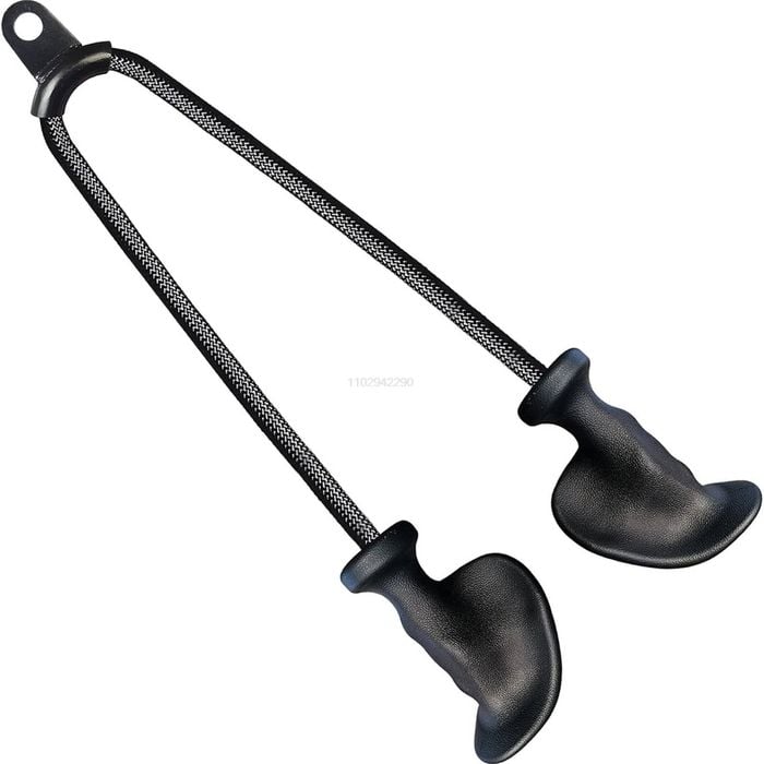 NNEOBA Rope Pulldown Attachment Cable Handle Black
