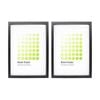 2PK Braz A3 Rome Image Photo Document Display Frame 29.7x42cm Black
