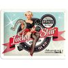Nostalgic Art 15x20cm Small Wall Hanging Metal Sign Lucky Star