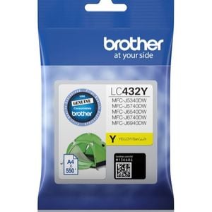 Yellow Ink Cartridge for Mfc-J5340dw/Mfc-J5740dw/Mfc-J6540dw - Up To 550 Pages