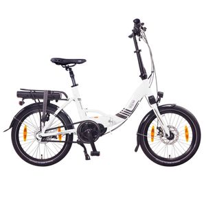 NCM Paris Max N8R Folding E-Bike, 36V 14Ah 540Wh Battery, [White 20]