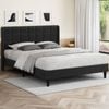 Alfordson Bed Frame Queen Charcoal Fabric