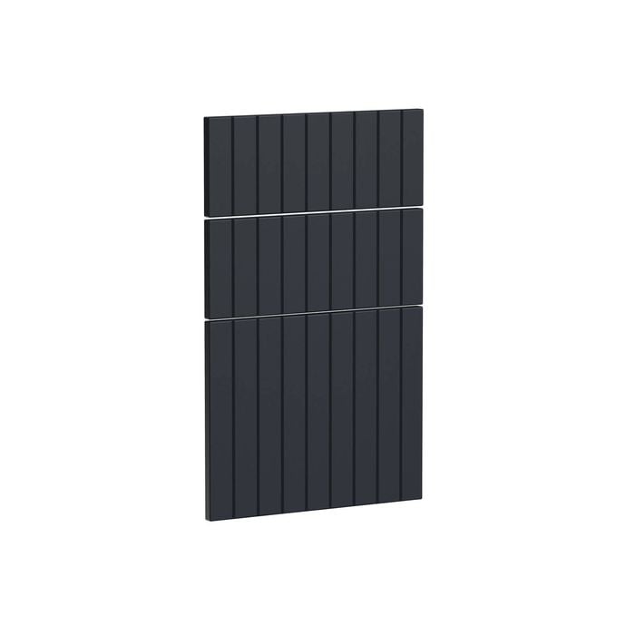 Kaboodle 450mm Poppy Seed V-Groove 3 Drawer Panels