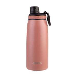 Oasis Stainless Steel Double Wall Insulated Sports Bottle Auburn 780ml
