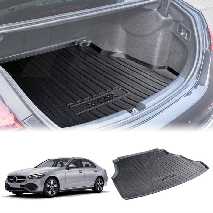 Boot Liner for Mercedes-Benz C-Class Sedan 2021-2026 Heavy Duty Cargo Trunk Mat Luggage Tray