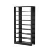 Oikiture Shoe Rack 9 Tiers Shelf Storage Cabinet Organiser 54 Pairs Black