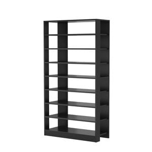 Oikiture Shoe Rack 9 Tiers Shelf Storage Cabinet Organiser 54 Pairs Black
