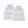 14pc Renee Taylor Brentwood 650gsm Low Twist Towel Set Bright