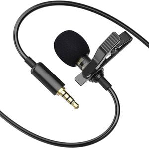 TEGAL Lavalier Clip-on 3.5mm Lapel Microphone