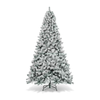 Lifebay Christmas Snow Hinged Pine Tree