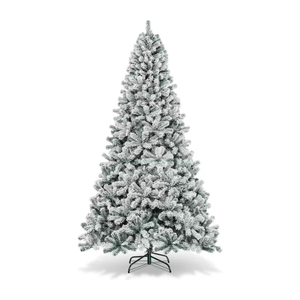 Lifebay Christmas Snow Hinged Pine Tree
