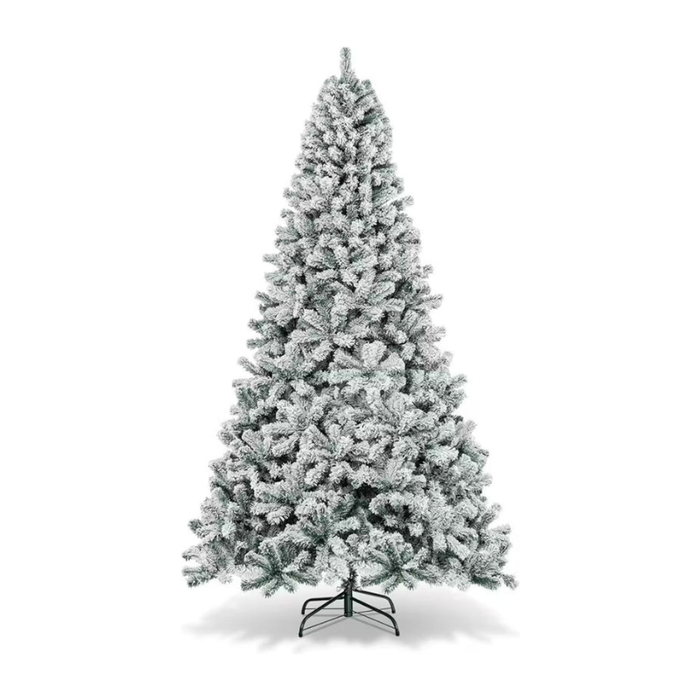 Lifebay Christmas Snow Hinged Pine Tree
