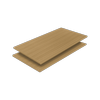 Lugna Sand Adjustable Cabinet Shelf - To Suit 900 x 280mm - 2 Pack