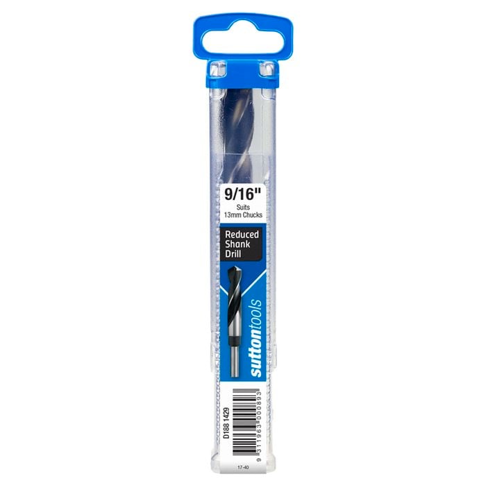 Sutton Tools 9/16" x 12.5mm Reduced Shank Jobber Drill Bit
