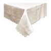 Glamour Collection Rose Cream Tablecloth 152 x 260 cm