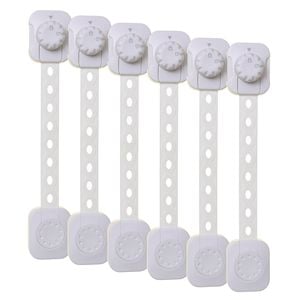 Dreambaby Child Safety Twist ‘N Lock Multi-Purpose Latch - 6 Pack