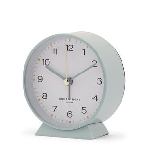 One Six Eight London HAYLEY Sage Green Alarm Clock